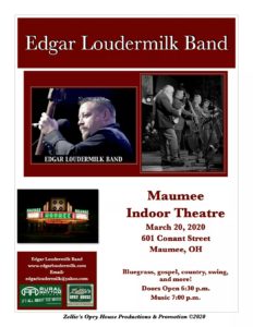 Bluegrass Music Show Flyer